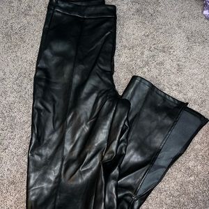Leather pants size L